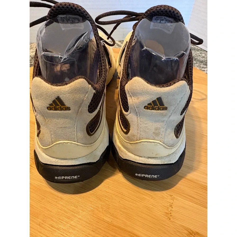 Adidas ClimaCool Womens Golf Shoes Cream Brown Spiked 737781 Size 7.5